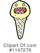 Ice Cream Cone Clipart #1147279 by lineartestpilot