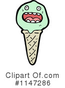 Ice Cream Cone Clipart #1147286 by lineartestpilot