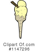 Ice Cream Cone Clipart #1147296 by lineartestpilot