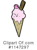 Ice Cream Cone Clipart #1147297 by lineartestpilot