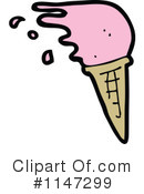 Ice Cream Cone Clipart #1147299 by lineartestpilot