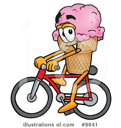 Ice Cream Cone Clipart #9641 by Mascot Junction