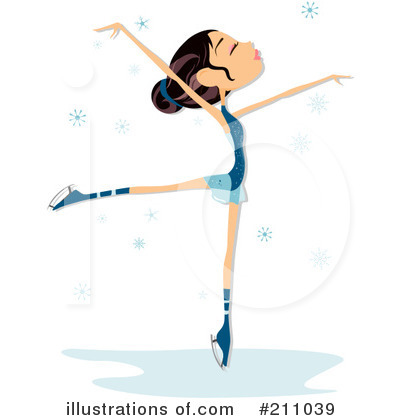 Ice Skating Clipart #211039 by BNP Design Studio