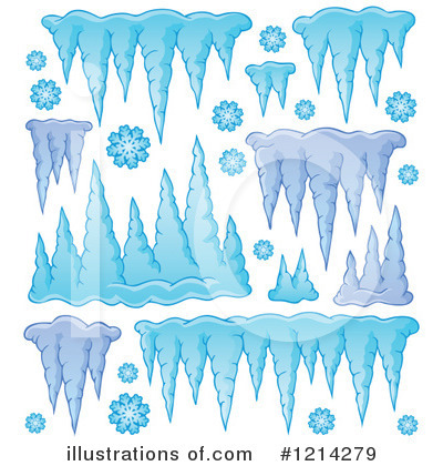 Snowflakes Clipart #1214279 by visekart
