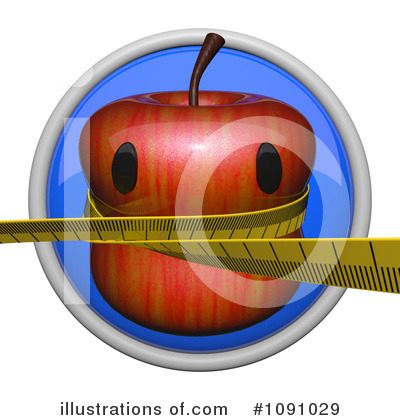 Tape Measure Clipart #1091029 by Leo Blanchette