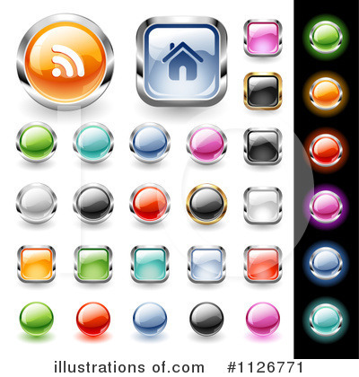 Design Buttons Clipart #1126771 by TA Images