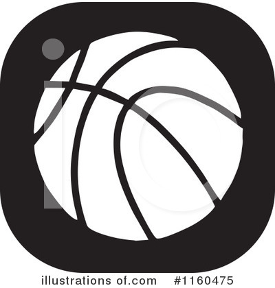 Basketball Clipart #1160475 by Johnny Sajem