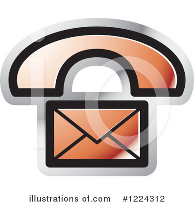 Email Clipart #1224312 by Lal Perera