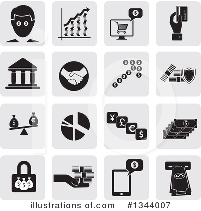 Banking Clipart #1344007 by ColorMagic