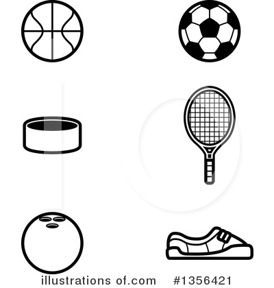 Tennis Clipart #1356421 by Cory Thoman