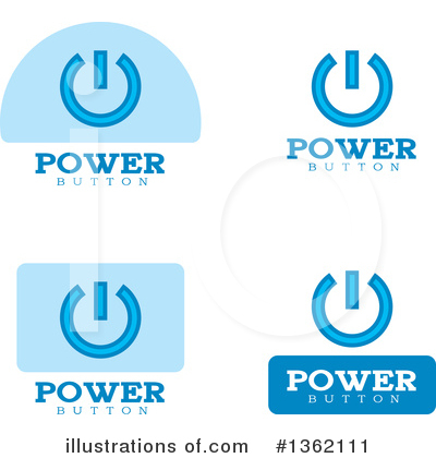 Power Button Clipart #1362111 by Cory Thoman