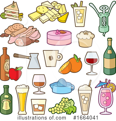 Sandwich Clipart #1664041 by Any Vector