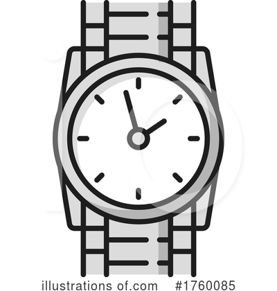 Wristwatch Clipart #1760085 by Vector Tradition SM