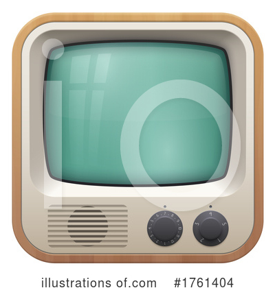 Television Clipart #1761404 by Vector Tradition SM