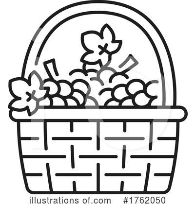 Basket Clipart #1762050 by Vector Tradition SM