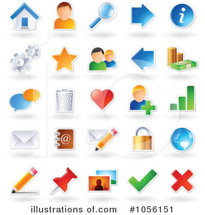 Office Icon Clipart #1056151 by TA Images