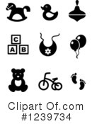 Icons Clipart #1239734 by Vector Tradition SM