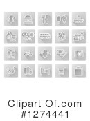 Icons Clipart #1274441 by AtStockIllustration