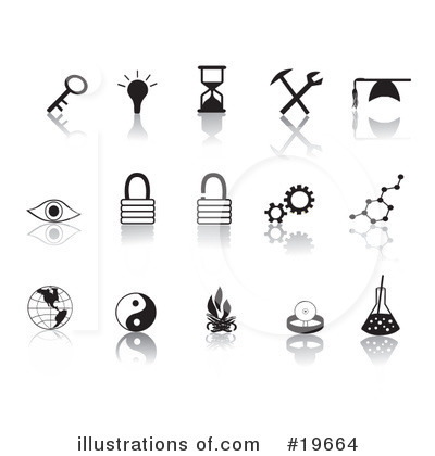 Skeleton Key Clipart #19664 by Rasmussen Images