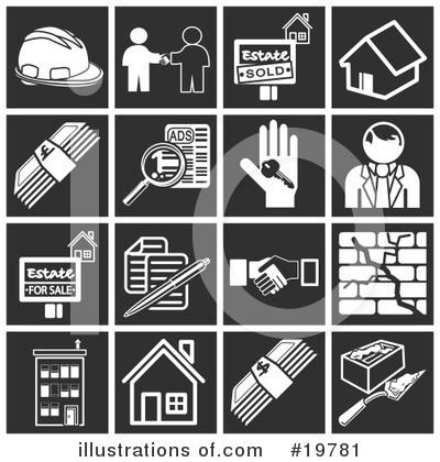 Apartments Clipart #19781 by AtStockIllustration