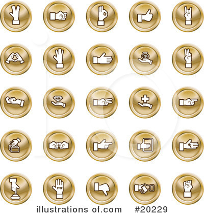 Buttons Clipart #20229 by AtStockIllustration