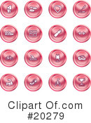 Icons Clipart #20279 by AtStockIllustration