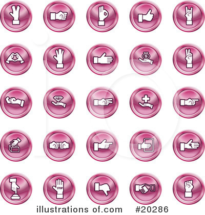Buttons Clipart #20286 by AtStockIllustration