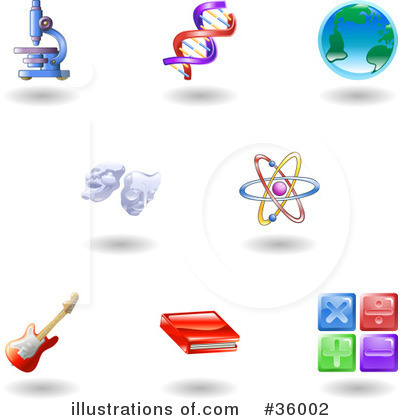 Molecule Clipart #36002 by AtStockIllustration