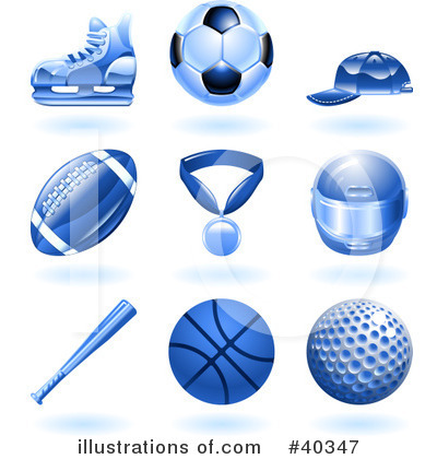 Golf Ball Clipart #40347 by AtStockIllustration