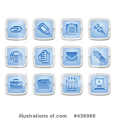 Icons Clipart #436986 by AtStockIllustration