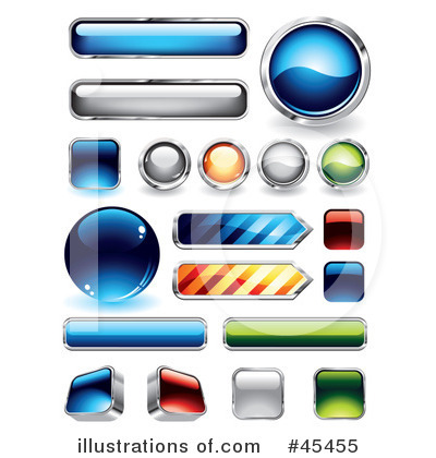 Royalty-Free (RF) Icons Clipart Illustration by TA Images - Stock Sample #45455