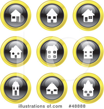 Royalty-Free (RF) Icons Clipart Illustration by Prawny - Stock Sample #48888