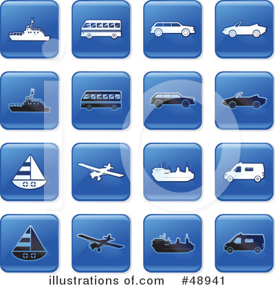 Royalty-Free (RF) Icons Clipart Illustration by Prawny - Stock Sample #48941