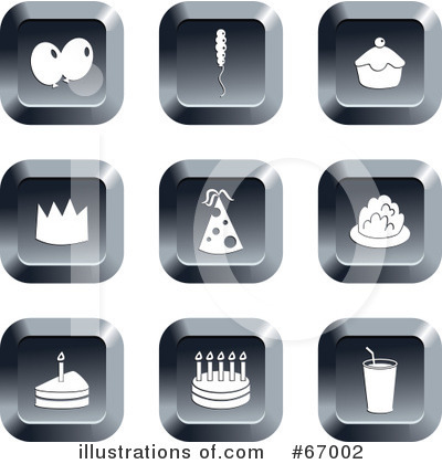 Royalty-Free (RF) Icons Clipart Illustration by Prawny - Stock Sample #67002