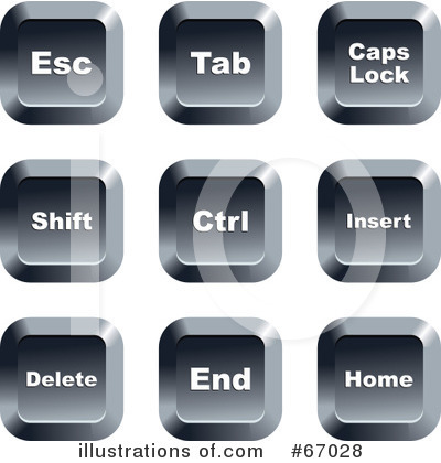 Computer Keyboard Clipart #67028 by Prawny