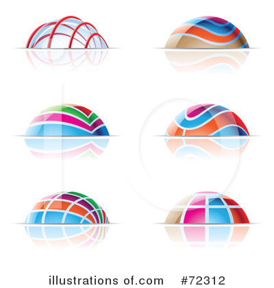 Royalty-Free (RF) Icons Clipart Illustration by cidepix - Stock Sample #72312