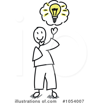 Royalty-Free (RF) Idea Clipart Illustration by Frog974 - Stock Sample #1054007
