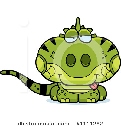 Royalty-Free (RF) Iguana Clipart Illustration by Cory Thoman - Stock Sample #1111262
