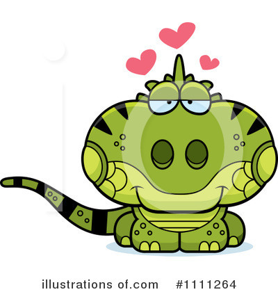 Royalty-Free (RF) Iguana Clipart Illustration by Cory Thoman - Stock Sample #1111264