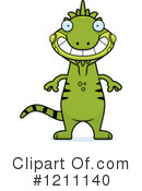 Iguana Clipart #1211140 by Cory Thoman