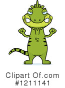 Iguana Clipart #1211141 by Cory Thoman