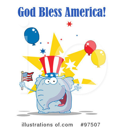 Americana Clipart #97507 by Hit Toon