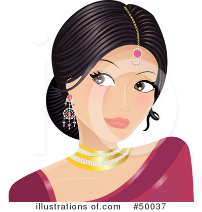 Indian Wedding Clipart #50037 by Melisende Vector
