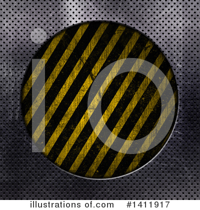 Hazard Stripes Clipart #1411917 by KJ Pargeter