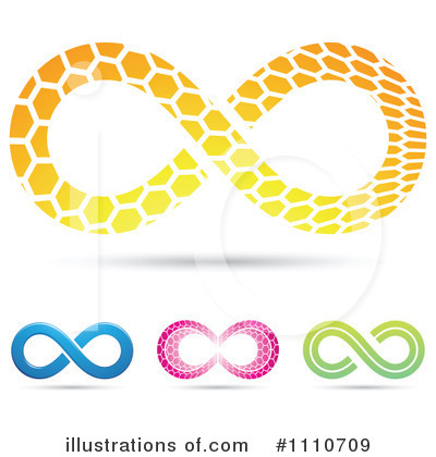 Royalty-Free (RF) Infinity Clipart Illustration by cidepix - Stock Sample #1110709