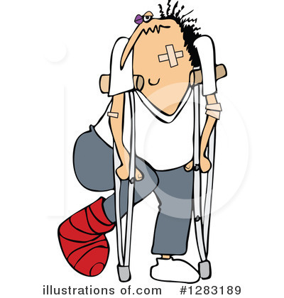 Accident Prone Clipart #1283189 by djart