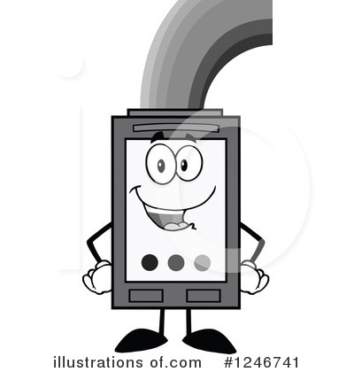 Ink Cartridge Clipart #1246741 by Hit Toon