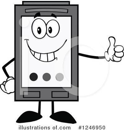 Royalty-Free (RF) Ink Cartridge Clipart Illustration by Hit Toon - Stock Sample #1246950