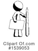 Ink Design Mascot Clipart #1539053 by Leo Blanchette