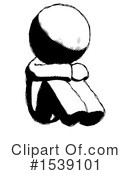 Ink Design Mascot Clipart #1539101 by Leo Blanchette